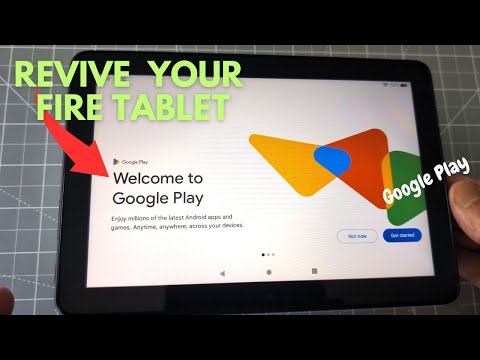 How To Install Google Play On Amazon Fire HD 8 Tablet