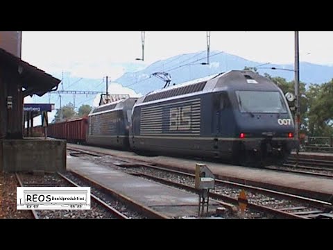 1997-2000 [SDw] BLS South Ramp p2 of 3 - Lalden to Ausserberg - Superb  amazing CLASSIC BLS and SBB