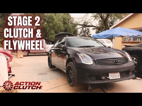 G35 gets STAGE 2 Action Clutch Kit