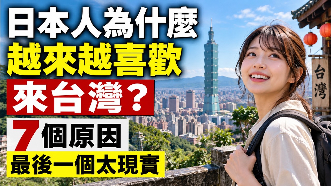 日本人为什么越来越爱来台湾？七个原因拆给你看