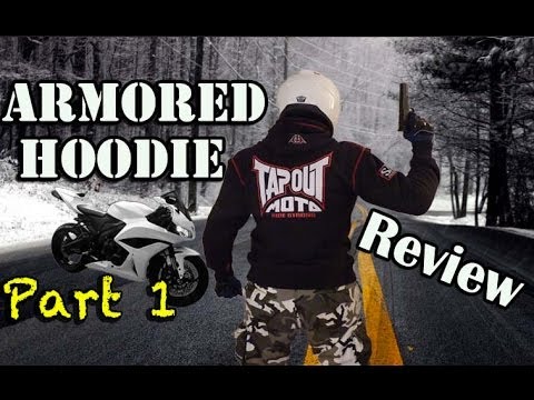 Part 1 Speed & Strength Armored Hoodie Review - Motorcycle Protection & Comfort Video