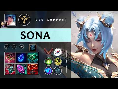 Sona Support vs Wukong - KR Grandmaster Patch 26.05