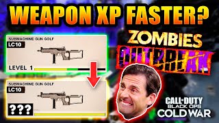 Is WEAPON XP Good in OUTBREAK Zombies? (Black Ops Cold War Fast Gun XP Tips)