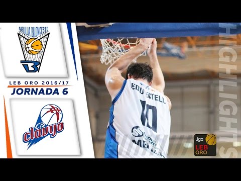 HIGHLIGHTS | Club Melilla Baloncesto - Calzados Robusta (Jornada 6 - LEB Oro 16/17)