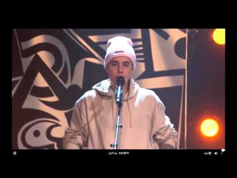 Justin Bieber performing ‘’Baby" Live at #PurposeInto - 07/12/2015