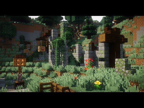 Michael Heist - Minecraft Timelapse: Overgrown Abandoned Village Ruins