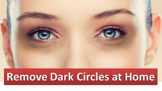 How to Remove Dark Circles Naturally at Home in 5 Minutes