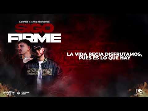LEMANZ X Kane Rodriguez - SIGO FIRME (Visualizer)