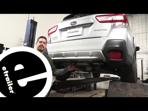 etrailer | Installation Guide for the Curt Trailer Hitch Receiver on a 2019 Subaru Crosstrek