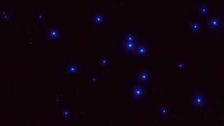 Fall Asleep Fast - Soothing Ambient Sounds - 4K Blue Stars Screensaver