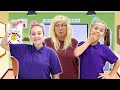 Ruby And Bonnie Learn To Be Respectful To The Teacher At School