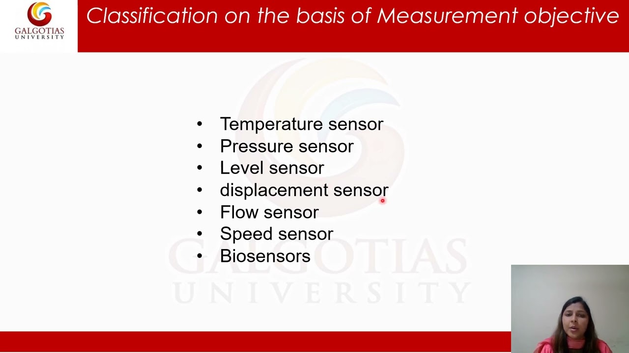 BEE01T1003, BEEE: Sensors and its Classification