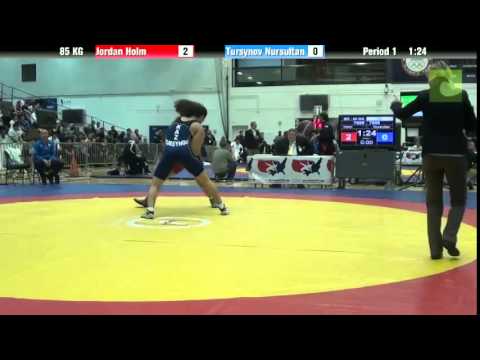 85 KG QF - Jordan Holm (Minnesota Storm) vs. Nursultan Tursynov (Kazakhstan)