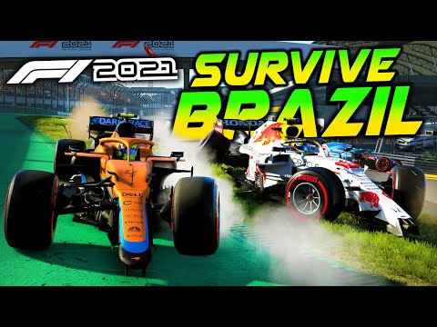 SURVIVE BRAZIL - F1 2021 Extreme Hardcore Damage Game Mod