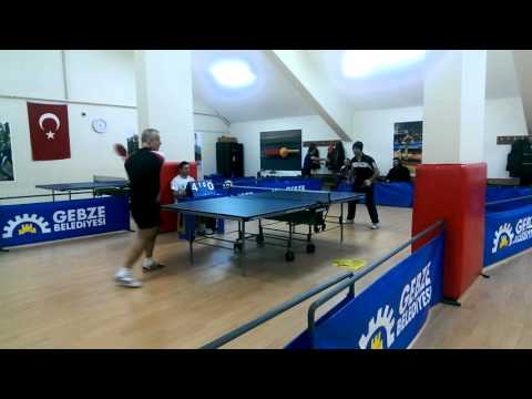 Gökay BAHÇEKAPILI - Yavuz ERKAL  (24 Ocak 2016 Gebze Masa Tenisi Turnuvası Konsolidasyon Final Maçı)
