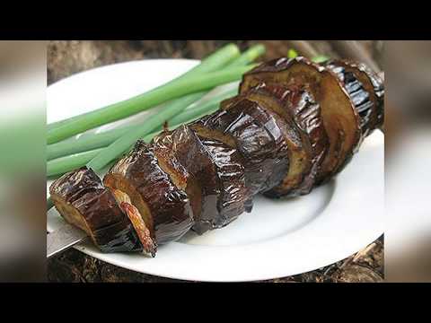 Eggplant With Fat On Mangal / Book of recipes / Bon Appetit
