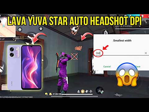Lava yuva star dpi setting free fire || best dpi for lava yuva star || dpi for lava smartphone