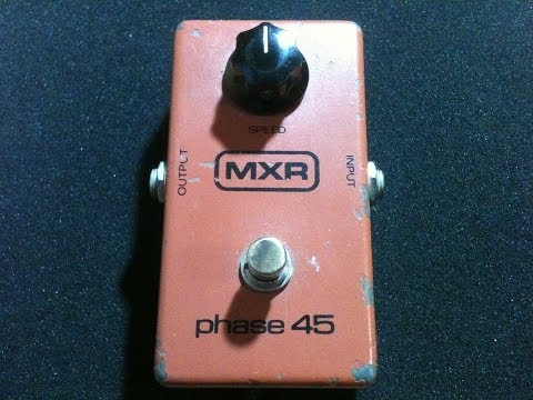 MXR Phase 45 Block Logo 1975-1984 image 8