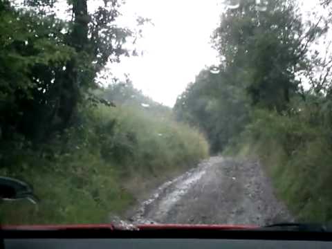 Dunajov - cesta na chalupu