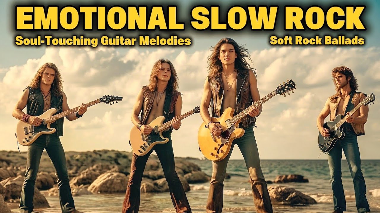 Romantic Slow Rock Collection ?? Soul Touching Guitar Melodies
