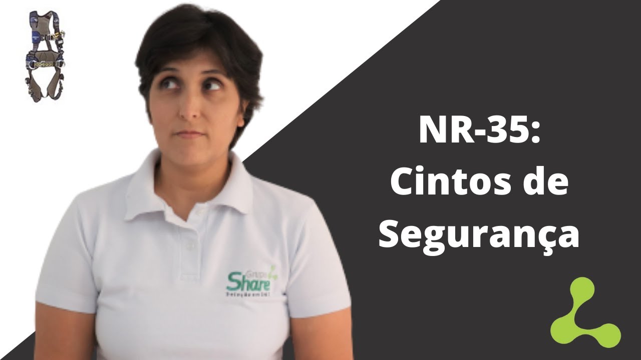 NR 35 - Trabalho em altura: Cintos de Segurança