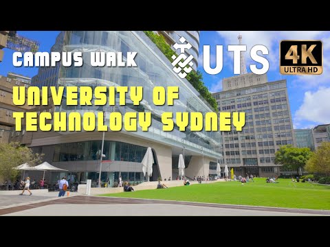 University of Technology Sydney (UTS) Walking Tour, Australia - Autumn 2025 - [4K HDR] With Captions