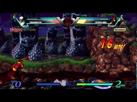 Ultimate Marvel vs Capcom 3 (PS3) -- Non-Ranked Matches 204A - A New HIDDEN MISSILES