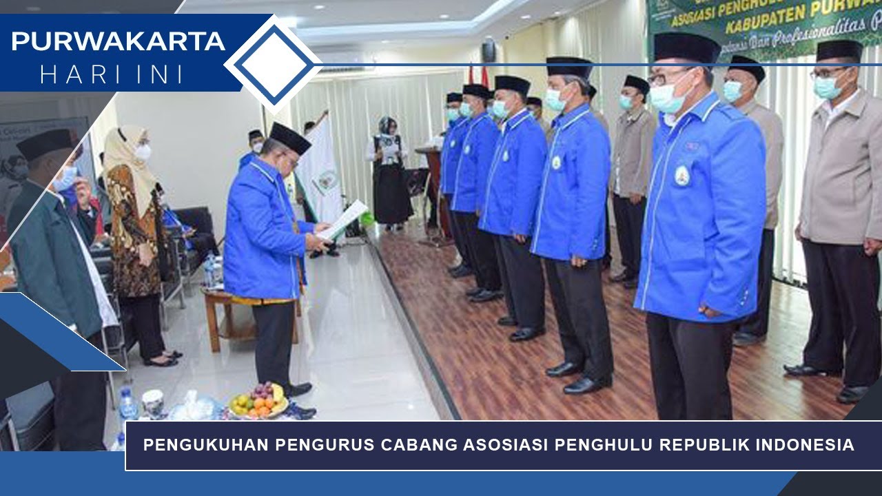 PENGUKUHAN PENGURUS CABANG ASOSIASI PENGHULU REPUBLIK INDONESIA PURWAKARTA