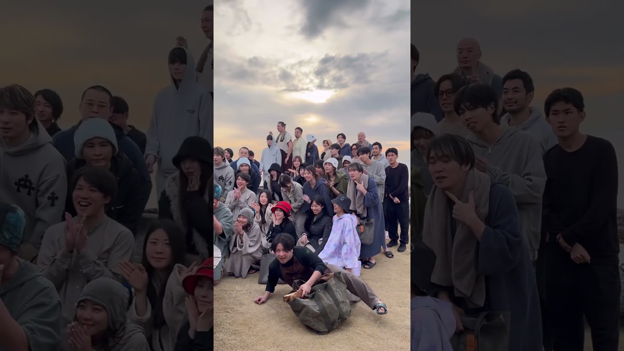 2/20のリアルバースデーのメンバー！ #beach #サウナ #ゆうみ #sunset