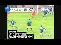 1995 96 16 07 01 1996 Bari INTER 4 1 R Carlos L Sala Protti Ingesson Protti Servizio D S Rai3