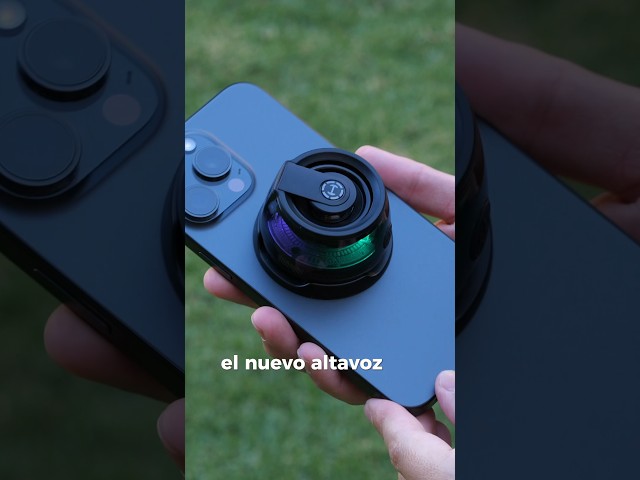 Vídeo relacionado con ANCwear Soporte Móvil con Altavoz Bluetooth Portátil, Sonido Claro 5W, Ranura TF (microSD) para música sin móvil, Ajustable Manos Libres, Gadget tecnológico y Regalo Original, hasta 10h(Gris Oscuro)