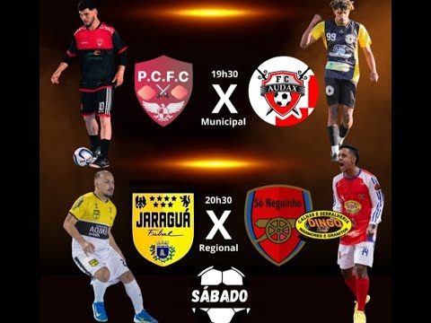 🏆 FINAL DA COPA CRESOL  | Jaraguá x Só Neguinho (Regional) + P.C.F.C x Audax (Municipal) | AO VIVO