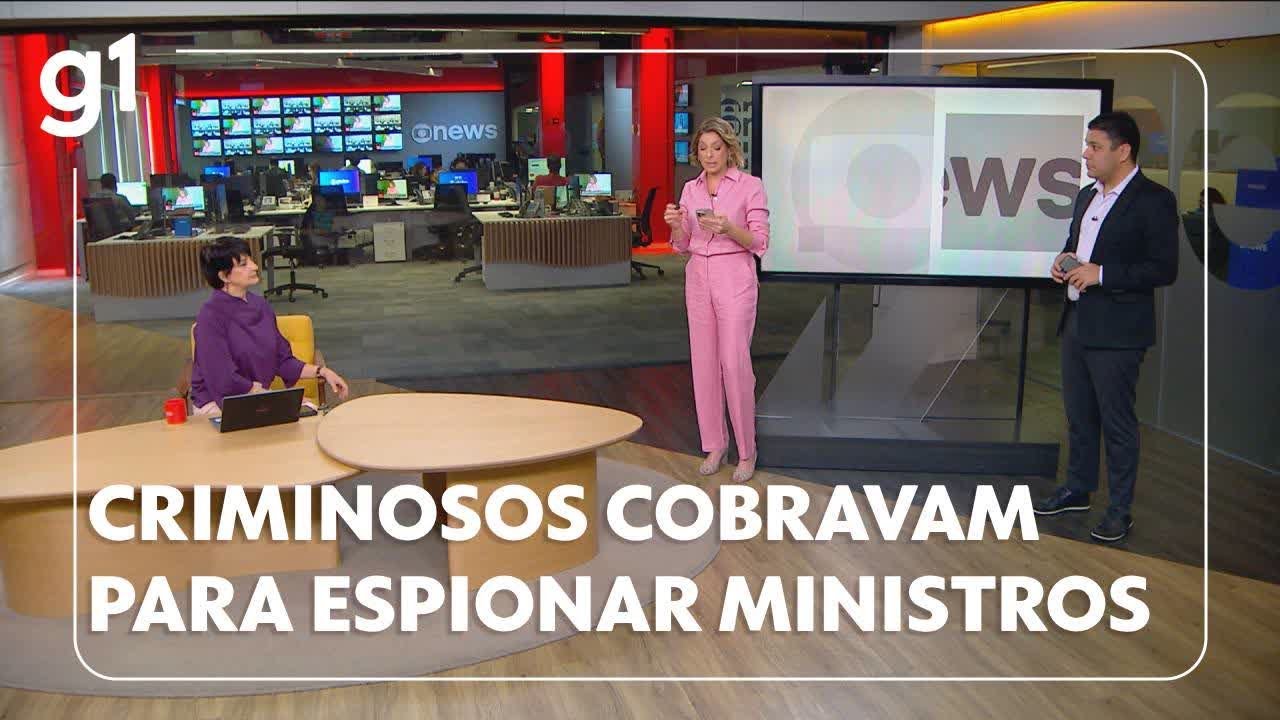Criminosos cobravam para espionar ministros