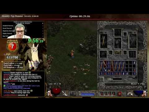 Diablo 2 - Hell Hardcore Amazon!!!! - SHAEL RUNE