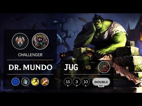 Dr. Mundo Jungle vs Graves - EUW Challenger Patch 9.23