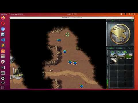 Command & Conquer Remastered, 1v1, quick match, GDI vs NOD