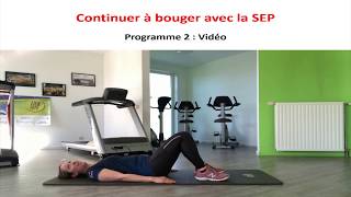 Exercices de souplesse et de stabilité sur le tapis |  Continuer à bouger avec la SEP