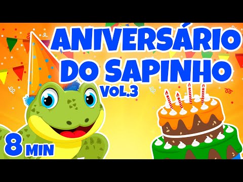 Aniversário do Sapinho Vol. 3 - Giramille 8 min | Desenho Animado Musical