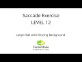 Vestibular Concussion Exercise Saccade Level 12