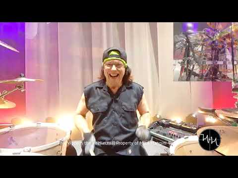 Mike Mangini Drum Cam Bridges in the Sky Live w/album music