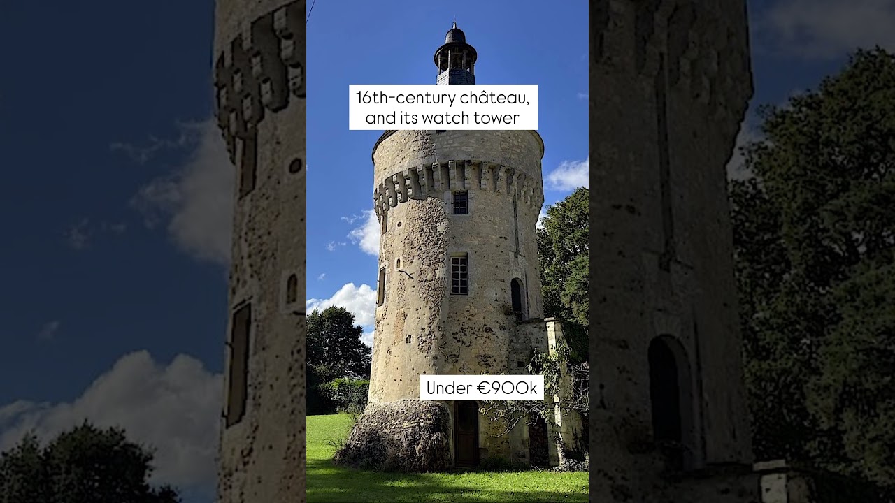 A 500-Year-Old Watchtower That Time Refused to Forget | La Perrière, France #alpinemanor #french