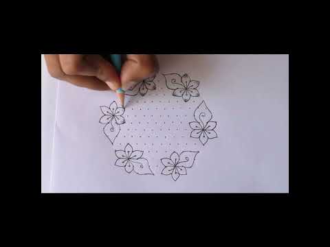 15-8 dots kolam | 