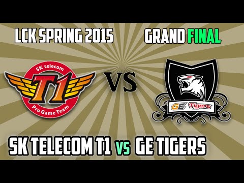 2. SK Telecom T1 vs GE Tigers - Grand Final - LCK Spring 2015