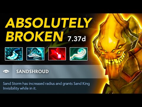 Abed SAND KING Mid - Patch 7.37d | Full Gameplay Dota Class