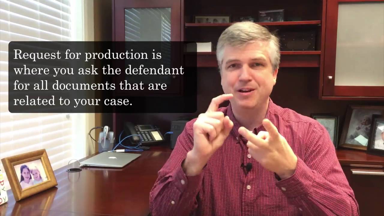 Definition: Request for Production