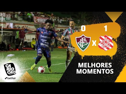 Gols e lances de Fluminense x Bangú