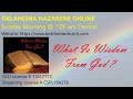 Oklahoma Nazarene Online Sunday June 1 2025