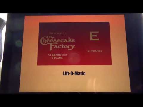 Beach City: Lift-O-Matic Hydraulic Elevator - Cheesecake Factory - Seabiscuit Square