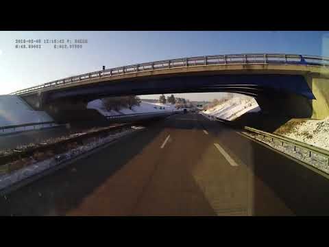 Germany. Motorway A93, Regensburg-north — Siegenburg, 2018, 4x