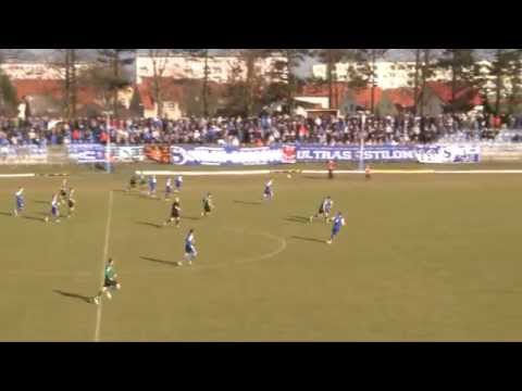 Liga: Stilon Gorzów - MKS Oława 1:3 (1:3) [15.03.2014]